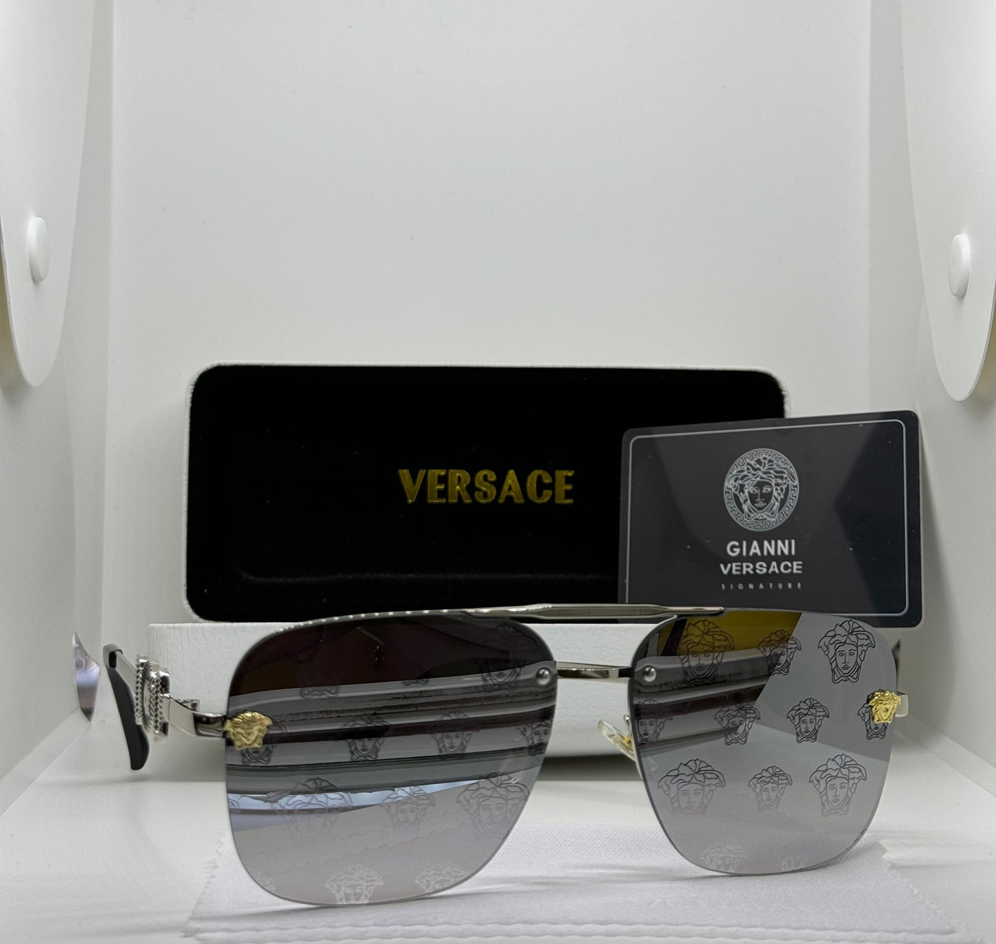 Lente de sol Versace cuadrados